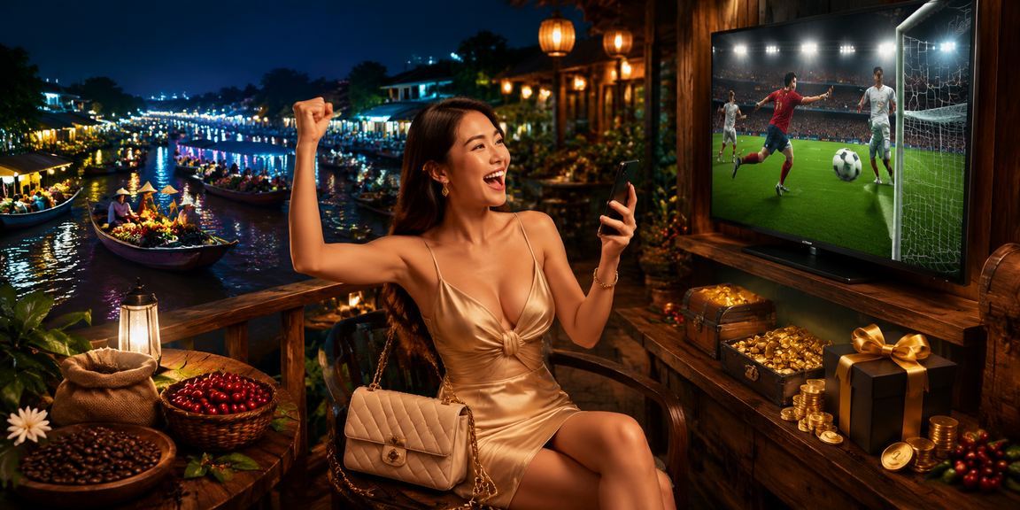 Người dùng Cần Thơ thưởng thức cà phê buổi sáng trong khi theo dõi kết quả cá cược trực tuyến